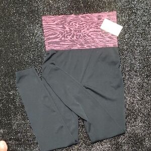 Trendy Kids Leggings with Pink Pattern